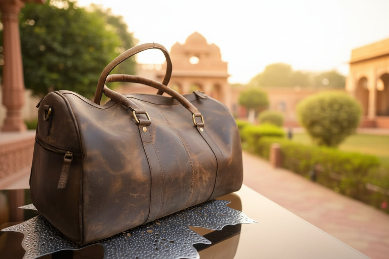 Weekender Leather Bag